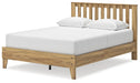 Ashley Express - Bermacy Queen Platform Panel Bed with Dresser, Chest and Nightstand - Walo Furniture