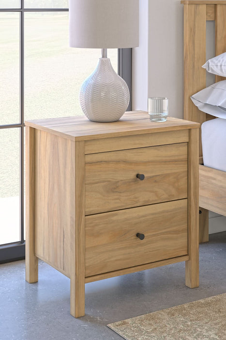 Ashley Express - Bermacy Two Drawer Night Stand - Walo Furniture