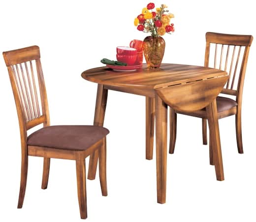 Ashley Express - Berringer Dining Table and 2 Chairs - Walo Furniture