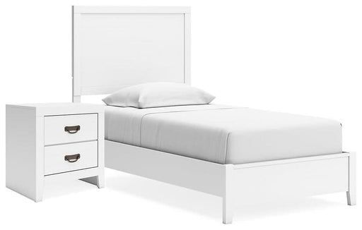 Ashley Express - Binterglen Twin Panel Bed with Nightstand - Walo Furniture