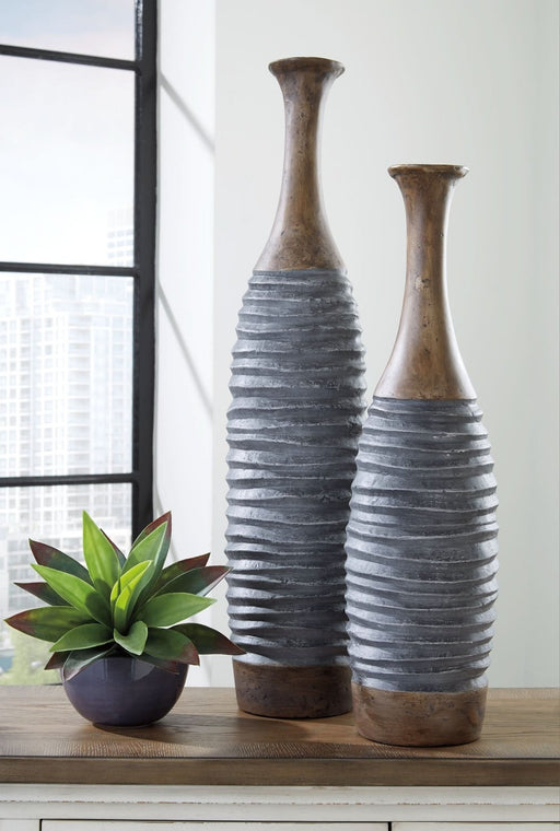 Ashley Express - Blayze Vase Set (2/CN) - Walo Furniture