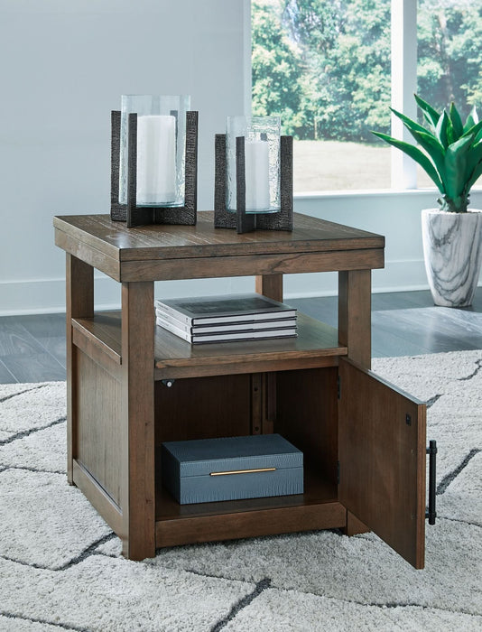 Ashley Express - Boardernest Rectangular End Table - Walo Furniture