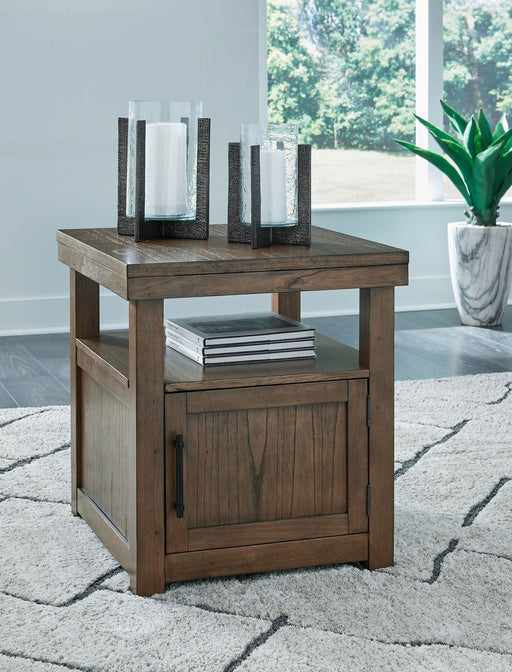 Ashley Express - Boardernest Rectangular End Table - Walo Furniture