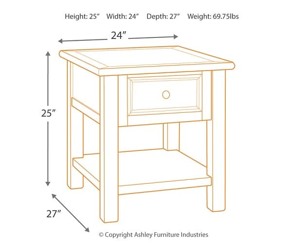 Ashley Express - Bolanburg Coffee Table with 2 End Tables - Walo Furniture