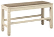 Ashley Express - Bolanburg DBL Counter UPH Bench (1/CN) - Walo Furniture