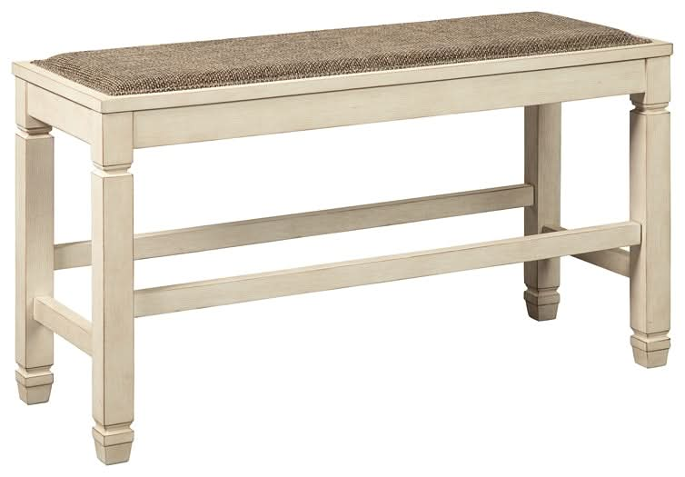 Ashley Express - Bolanburg DBL Counter UPH Bench (1/CN) - Walo Furniture