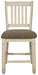 Ashley Express - Bolanburg Upholstered Barstool (2/CN) - Walo Furniture