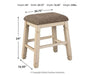 Ashley Express - Bolanburg Upholstered Stool (2/CN) - Walo Furniture