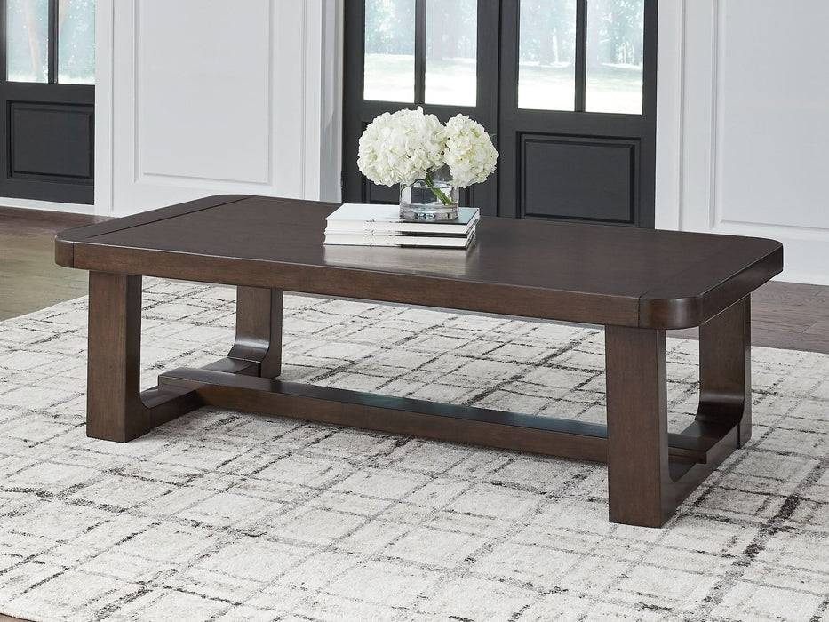 Ashley Express - Breckington Rectangular Cocktail Table - Walo Furniture