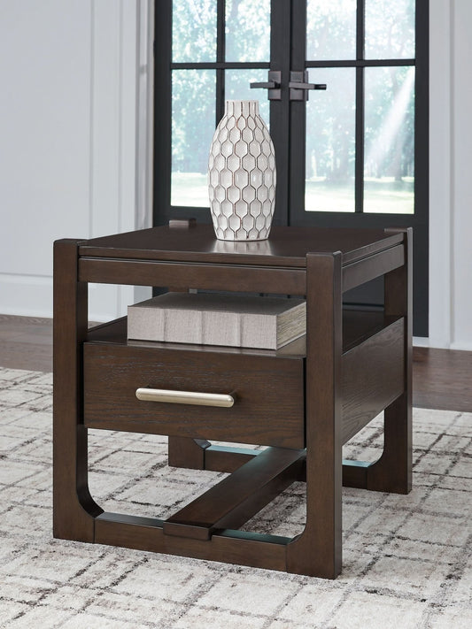 Ashley Express - Breckington Square End Table - Walo Furniture