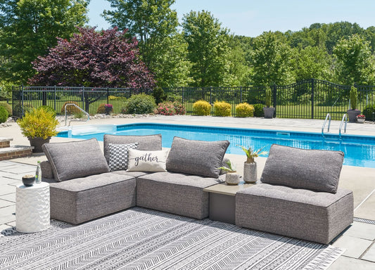 Ashley Express - Bree Zee 5 - Piece Outdoor Sectional - Walo Furniture