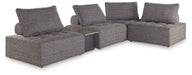 Ashley Express - Bree Zee 5 - Piece Outdoor Sectional - Walo Furniture