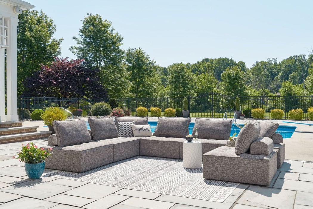 Ashley Express - Bree Zee 8 - Piece Outdoor Sectional - Walo Furniture