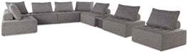 Ashley Express - Bree Zee 8 - Piece Outdoor Sectional with Lounge Chair - Walo Furniture