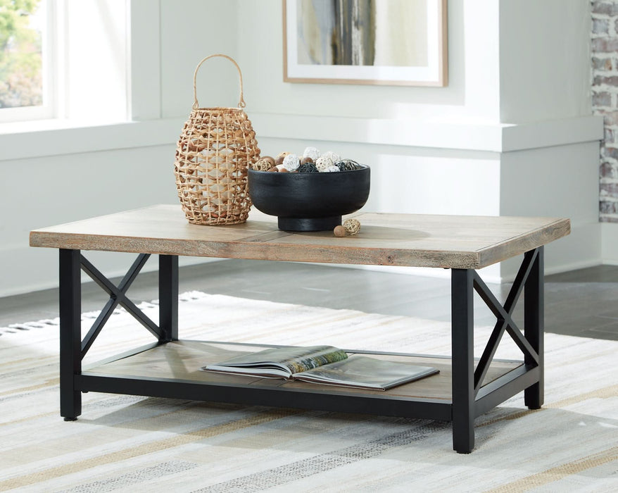 Ashley Express - Bristenfort Coffee Table with 1 End Table - Walo Furniture