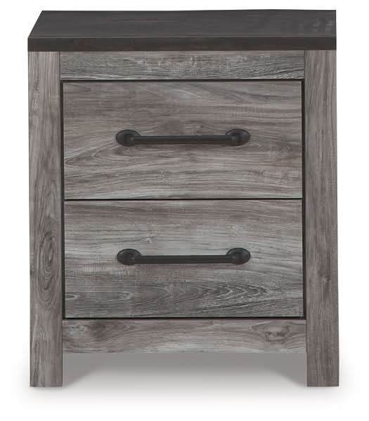 Ashley Express - Bronyan Two Drawer Night Stand - Walo Furniture