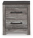 Ashley Express - Bronyan Two Drawer Night Stand - Walo Furniture