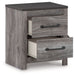 Ashley Express - Bronyan Two Drawer Night Stand - Walo Furniture