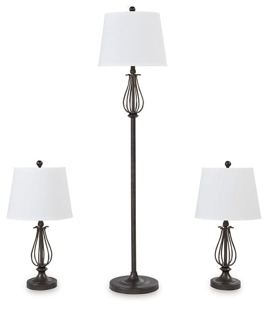 Ashley Express - Brycestone Metal Lamps (3/CN) - Walo Furniture