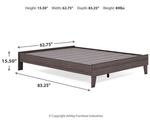 Ashley Express - Brymont Queen Platform Bed - Walo Furniture