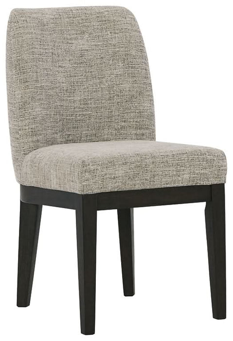 Ashley Express - Burkhaus Dining UPH Side Chair (2/CN) - Walo Furniture