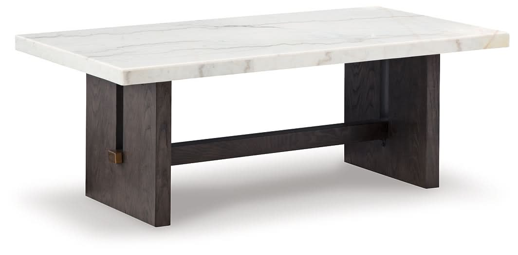 Ashley Express - Burkhaus Rectangular Cocktail Table - Walo Furniture