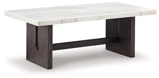 Ashley Express - Burkhaus Rectangular Cocktail Table - Walo Furniture