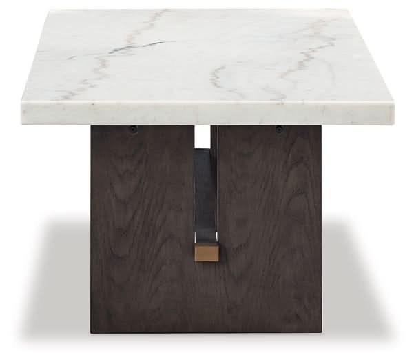 Ashley Express - Burkhaus Rectangular Cocktail Table - Walo Furniture