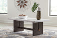 Ashley Express - Burkhaus Rectangular Cocktail Table - Walo Furniture