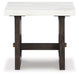 Ashley Express - Burkhaus Rectangular End Table - Walo Furniture