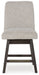 Ashley Express - Burkhaus UPH Swivel Barstool (2/CN) - Walo Furniture