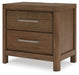 Ashley Express - Cabalynn Two Drawer Night Stand - Walo Furniture