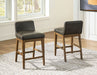 Ashley Express - Cabalynn Upholstered Barstool (2/CN) - Walo Furniture