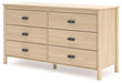 Ashley Express - Cabinella Full Platform Panel Bed with Dresser and Nightstand - Walo Furniture