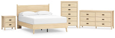 Ashley Express - Cabinella Queen Platform Panel Bed with Dresser, Chest and Nightstand - Walo Furniture