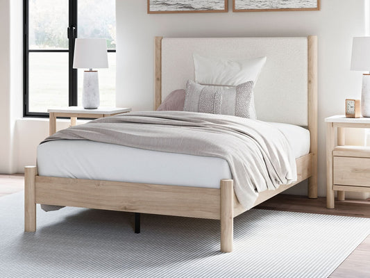 Ashley Express - Cadmori Upholstered Panel Bed - Walo Furniture