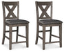 Ashley Express - Caitbrook Counter Height Dining Table and 2 Barstools - Walo Furniture