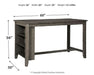 Ashley Express - Caitbrook RECT Dining Room Counter Table - Walo Furniture