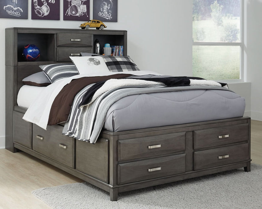 Ashley Express - Caitbrook Storage Bed With 8 Drawers - Walo Furniture