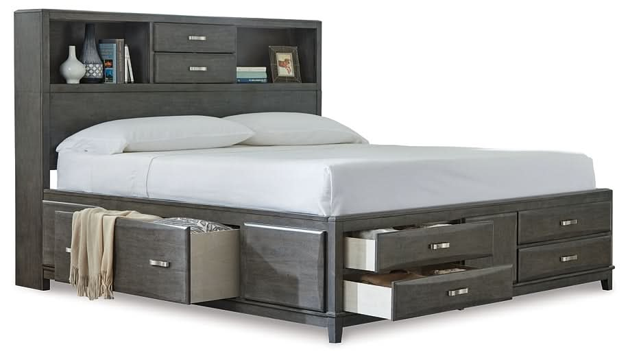 Ashley Express - Caitbrook Storage Bed With 8 Drawers - Walo Furniture