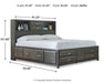 Ashley Express - Caitbrook Storage Bed With 8 Drawers - Walo Furniture