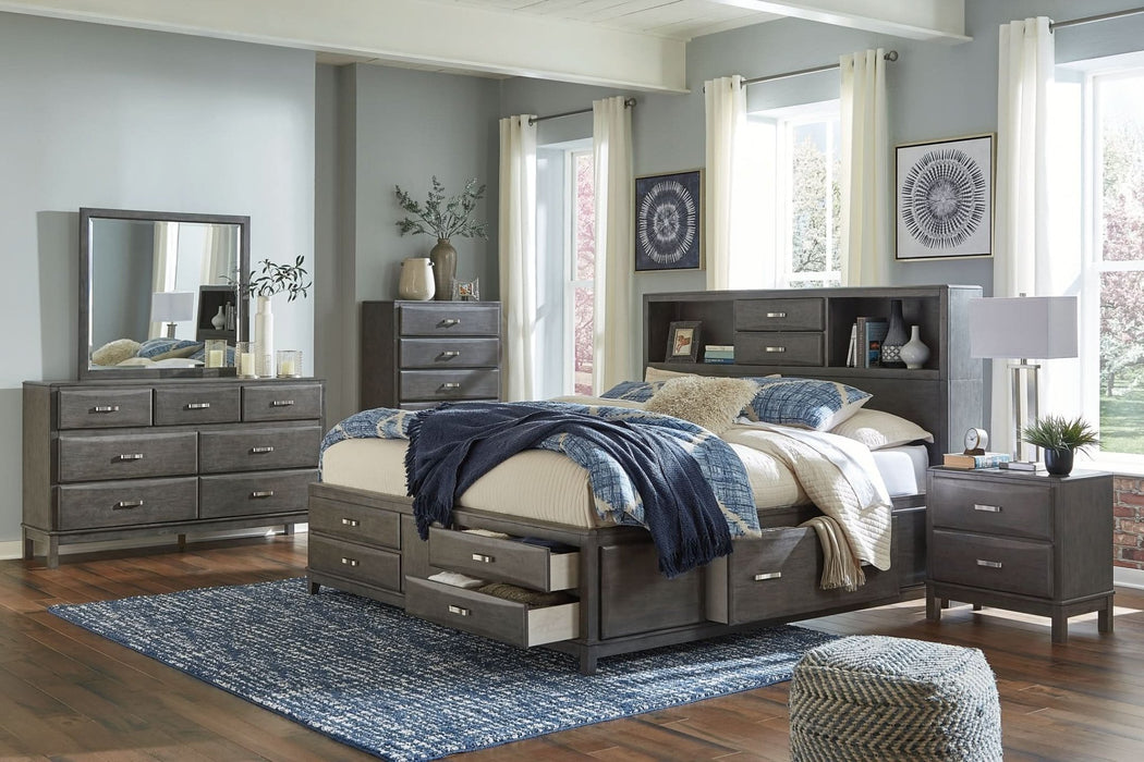 Ashley Express - Caitbrook Storage Bed With 8 Drawers - Walo Furniture