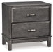 Ashley Express - Caitbrook Two Drawer Night Stand - Walo Furniture