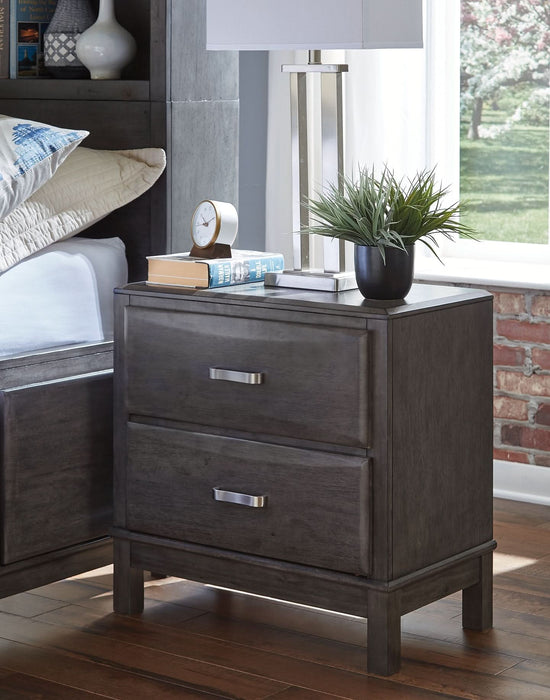 Ashley Express - Caitbrook Two Drawer Night Stand - Walo Furniture