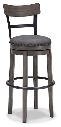 Ashley Express - Caitbrook UPH Swivel Barstool (1/CN) - Walo Furniture