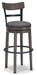 Ashley Express - Caitbrook UPH Swivel Barstool (1/CN) - Walo Furniture