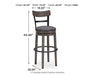 Ashley Express - Caitbrook UPH Swivel Barstool (1/CN) - Walo Furniture