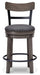 Ashley Express - Caitbrook UPH Swivel Barstool (1/CN) - Walo Furniture