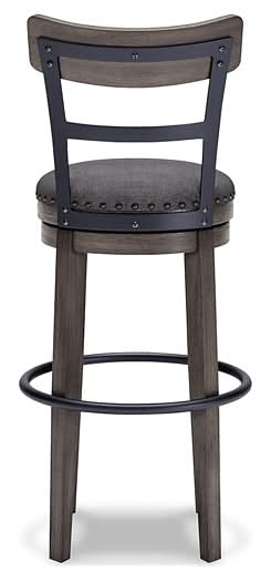 Ashley Express - Caitbrook UPH Swivel Barstool (1/CN) - Walo Furniture