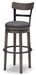 Ashley Express - Caitbrook UPH Swivel Barstool (1/CN) - Walo Furniture